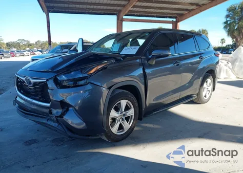 2022 Toyota Highlander L from USA, damaged, VIN 5TDCZRAH2NS543219